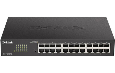 D-Link 24-Port Gigabit Smart Managed Switch with 24 Mbps Ports-0