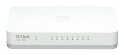 D-Link 8-Port Gigabit Unmanaged Desktop Switch with 8 Gigabit RJ45 Ports-0