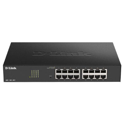 D-Link 16-Port Gigabit Smart Managed Switch with 16 RJ45 Ports-0