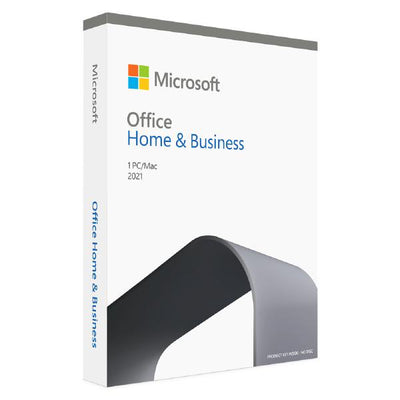 Microsoft Office Home &amp; Business 2021 - (Retail Box) 1 User 1 Device - Medialess - Limited Stock-0