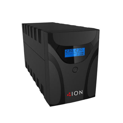 ION F11 1200VA Line Interactive Tower UPS, 4x Australian 3Pin Outlets, 195mm x 139mm x 364mm, 3 Year Advanced Replacement Warranty-0