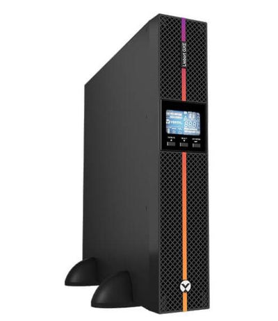 Vertiv Liebert GXE3-1500IRT2UXL, 1500VA 1350W 230V, Double Conversion UPS, 0.9 PF, 2U Tower, Rack-Mountable, 8 x IEC60320 C13, Single Phase-0