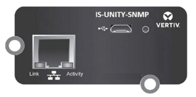 Vertiv Liebert IS-UNITY-SNMP IntelliSlot Network Card UPS Management Adapter-0