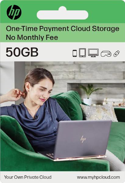 HP Cloud 50GB One-Time Payment Cloud Storage
. Secure, reliable lifetime cloud storage with no recurring fees.-0