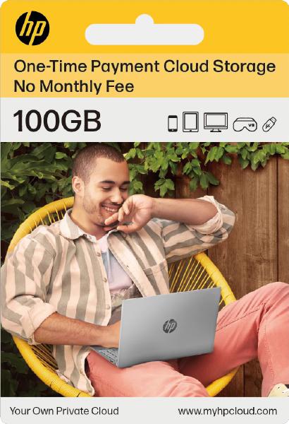 HP Cloud 100GB One-Time Payment Cloud Storage
. Secure, reliable lifetime cloud storage with no recurring fees.-0