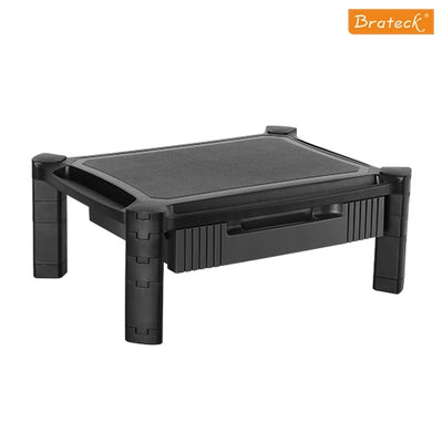 Brateck Height-Adjustable Modular Multi Purpose Smart Stand XL with Drawer (435x330x168mm) for most 13''-32'' Weight Capacity 10kg-0