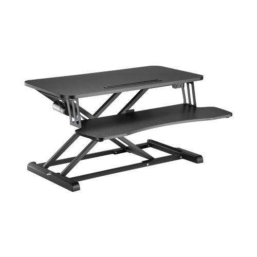 Brateck COST-EFFECTIVE ELECTRIC X-LIFT DESK CONVERTER 615x800x156~480mm up to 20kg (LS)-0