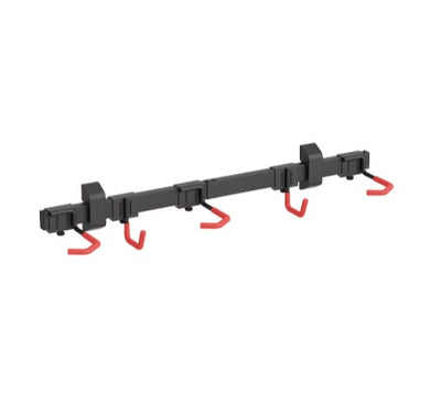 Brateck LBM09-03 CATCH-ALL WALL MOUNTED BIKE RACK FOR 3 BIKES (Black)-0