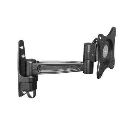 Brateck Single Monitor Wall Mount tilting & Swivel Wall Bracket Mount VESA 75mm/100mm For most 13''-27' LED, LCD flat panel TVs; up to 15kg-0