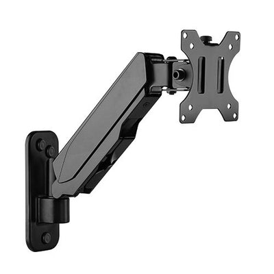 Brateck Single Screen Wall Mounted Gas Spring Monitor Arm,17'-32',Weight Capacity (per screen) 8kg;-0