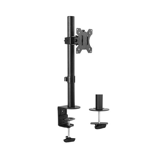 Brateck Single Screen Economical Articulating Steel Monitor Arm Fit Most 13'-32' LCD monitors, Up to 8kg per screen VESA 75x75/100x100-0