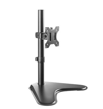 Brateck Single Free Standing Screen Economical double Joint Articulating Stell Monitor Stand Fit Most 13'-32' Monitor Up to 8 kg VESA 75x75/100x100-0