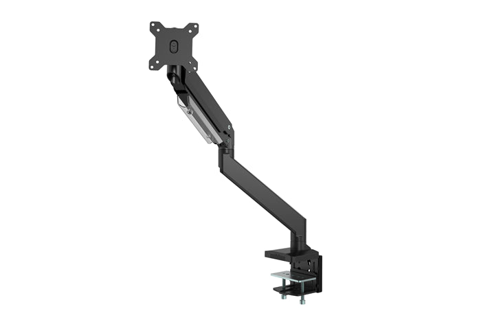 Brateck Single Monitor Heavy-Duty Gas Spring Aluminum Monitor Arm Fit Most 17'-35' Monitor Up to15kg per screen-0