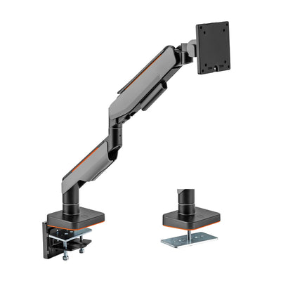 Brateck Single Heavy-Duty Gaming Monitor Arm Fit Most 17'-49' Monitor Up to 20KG VESA 75x75,100x100-0