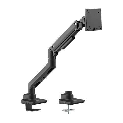 Brateck Fabulous Desk-Mounted  Heavy-Duty Gas Spring Monitor Arm Fit Most 17'-49' Monitor Up to 20KG VESA 75x75,100x100(Black)-0