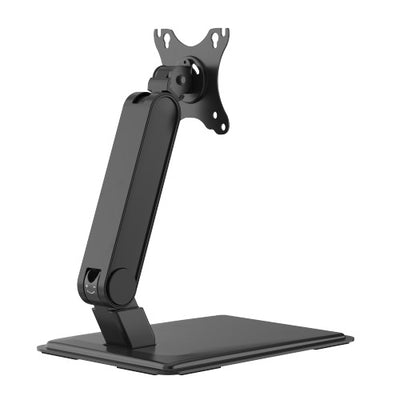 Brateck Single-Monitor Stell Articulating Monitor Mount Fit Most 17'-32' Monitor Up to 9KG VESA 75x75,100x100(Black)(NEW)-0