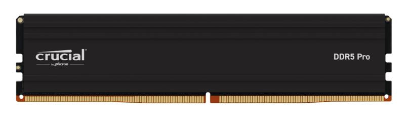 Crucial Pro 16GB (1x16GB) DDR5 UDIMM 5600MHz CL46 Black Heat Spreader Support Intel XMP AMD Ryzen for Desktop PC Gaming Memory-0