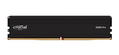 Crucial Pro 32GB (1x32GB) DDR5 UDIMM 5600MHz CL46 Black Heat Spreader Support Intel XMP AMD Ryzen for Desktop PC Gaming Memory-0