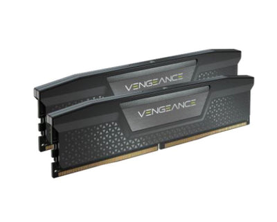 Corsair Vengeance 64GB (2x32GB) DDR5 UDIMM 5600MHz CL40 40-40-40-77 1.25V XMP3.0 for Intel 600/700 Series Black Heatspreader Desktop Gaming Memory-0