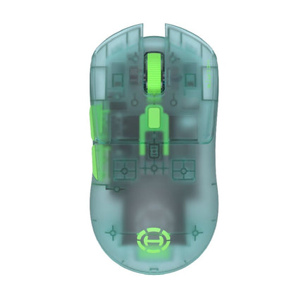 Edifier G3M Pro Tri-Mode Wireless Gaming Mouse -Transparent GREEN 26000 DPI 70 hours battery lifespan Three-Way Wireless Connectivity-0