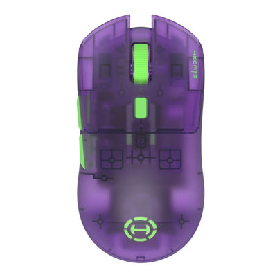 Edifier G3M Pro Tri-Mode Wireless Gaming Mouse -Transparent Purple 26000 DPI 70 hours battery lifespan Three-Way Wireless Connectivity-0