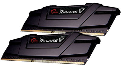 G.SKILL F4-3200C16D-32GVK 32GB (2 x 16GB)/ PC4-25600 / DDR4 3200 Mhz/ Timings 16-18-18-38/ Voltage 1.35V/ RipjawsV-0