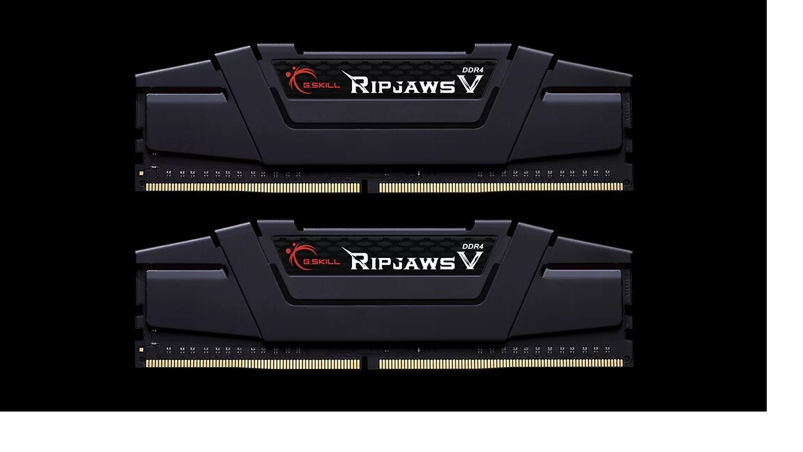 G.SKILL F4-3600C16D-16GVKC 16GB (2 x 8GB)/ PC4-28800 / DDR4 3600 Mhz/ Timings 16-19-19-39/ Voltage 1.35V/ RipjawsV-0