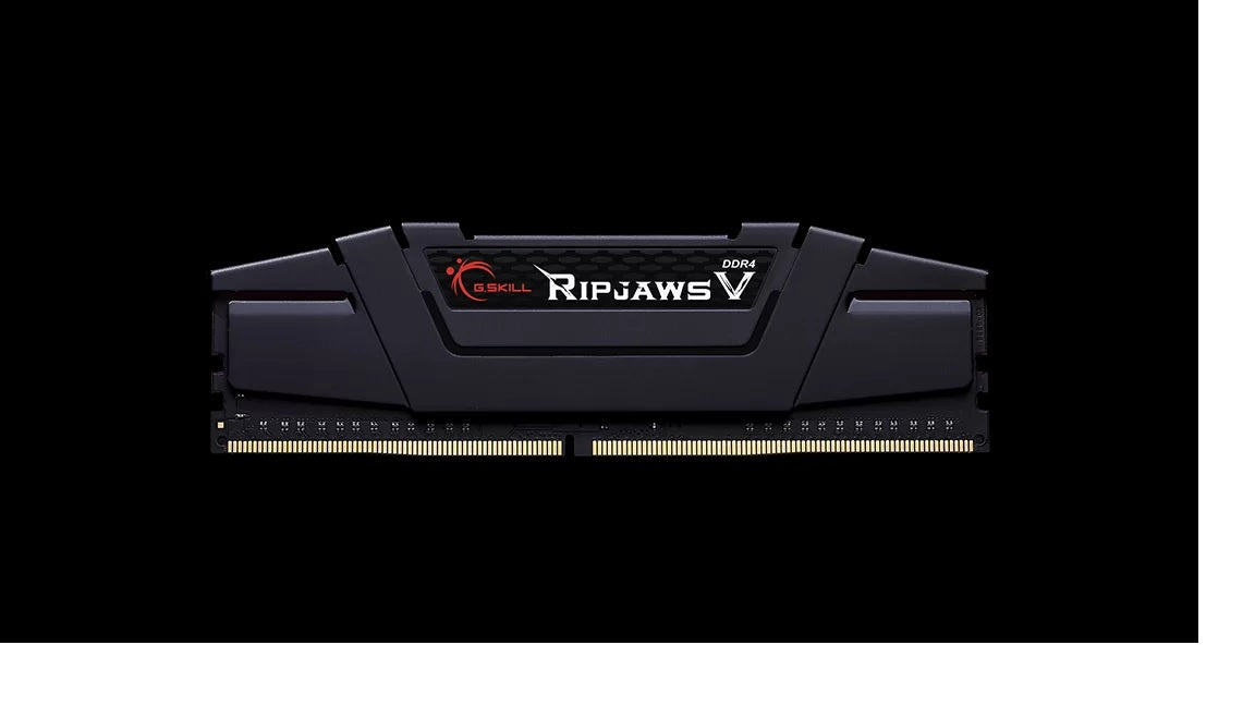 G.SKILL F4-3600C18D-32GVK 32GB (2 x 16GB)/ PC4-28800 / DDR4 3600 Mhz/ Timings 18-22-22-42/ Voltage 1.35V/ Ripjaws V-0