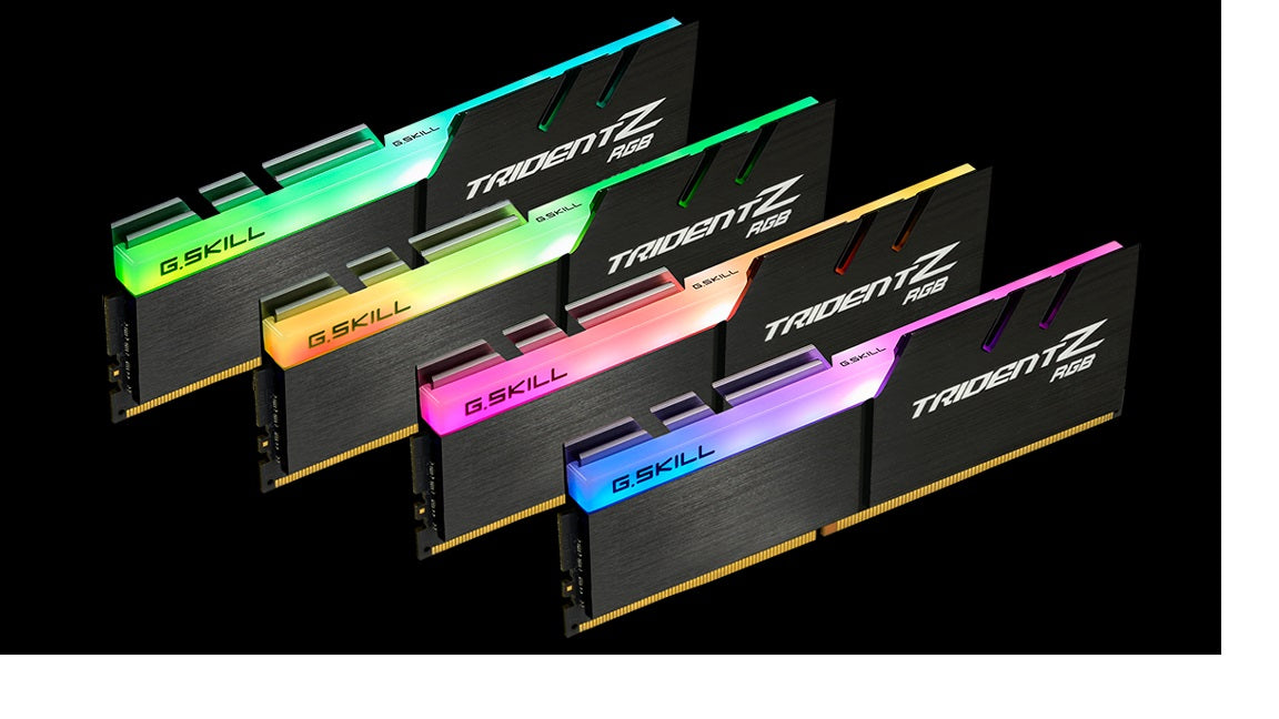 G.SKILL F4-3600C16Q-64GTZRC 64GB (4 x 16GB)/ PC4-28800 / DDR4 3600 Mhz/ Timings 16-19-19-39/ Voltage 1.35V/ TZ R-0