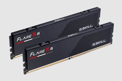 G.SKILL F5-6000J3648D16GX2-FX5 32GB (2 x 16GB)/ DDR5 6000 MT/s/ Timings 36-48-48-96/ Voltage 1.25V/ Flare X5-0