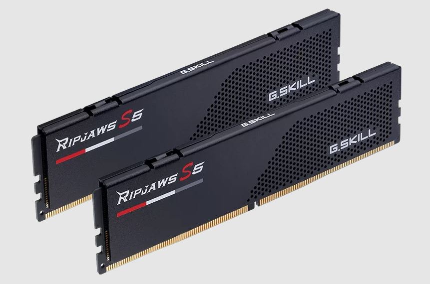 G.SKILL F5-6000J3040F16GX2-RS5K 32GB (2 x 16GB)/ DDR5 6000 MT/s/ XMP 3.0/Timings 30-40-40-96/ Voltage 1.35V/ Ripjaws S5-0