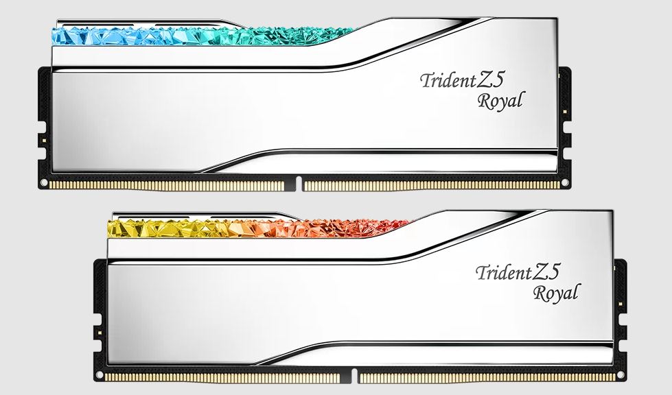 G.SKILL F5-6400J3239G16GX2-TR5S GB (2 x 16GB)/ DDR5 6400 MT/s/ Timings 32-39-39-102/ Voltage 1.4V/ TZ5 ROYAL S.-0