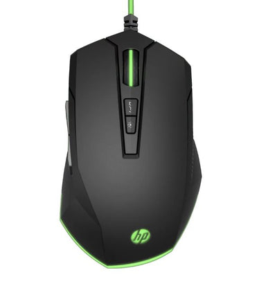 HP Pavilion 200 Gaming Mouse - USB Optical Sensor 3,200 DPI 12 RGB Modes 5 Customizable Buttons Ergonomic Comfort Light Weight 120g for Laptop PC Mac-0