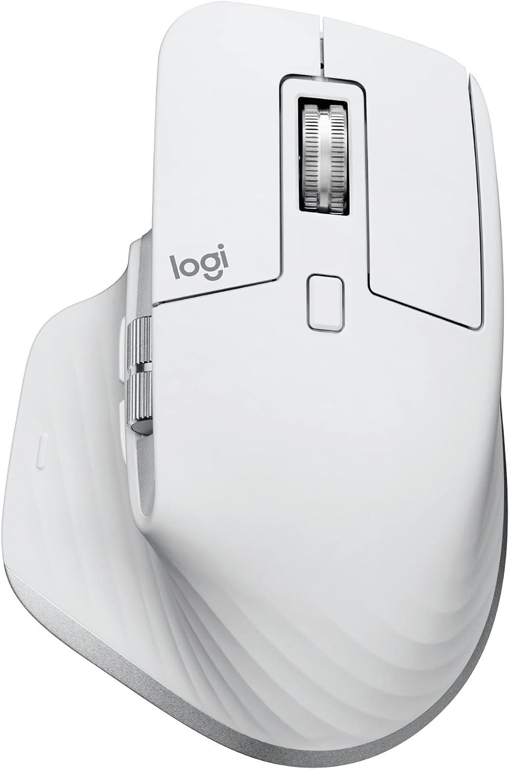 Logitech MX MASTER 3S FOR MAC Wireless Ergonomic Mouse 8000DPI 70Days Battery, Logi Bolt 2.4Ghz Receiver, USB-C Charging WHITE-0