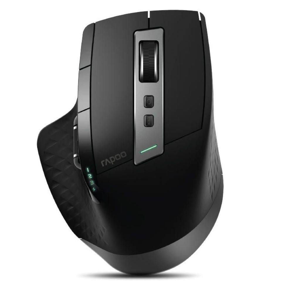 RAPOO MT750S Multi-Device Bluetooth & 2.4G Wireless Mouse - Upto DPI 3200 Rechargeable Battery - MX Master Alternative  910-005710-0