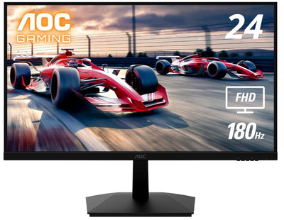 AOC 23.8' 24G15N 180hz, 1ms, FHD 1080,  HDR Mode, AdaptiveSync VA, 300 Cd/m2, HDMI 2.0, Display Port 1.4. Gaming Monitor-0