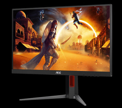 AOC 27' IPS, Full HD 1920x1080, Adaptive Sync,1ms, 180Hz, HDR10, Borderless, Height Adjustable Stand, VESA 100X100m,  HDMI 2.0, DP 1.4 Gaming Monitor-0