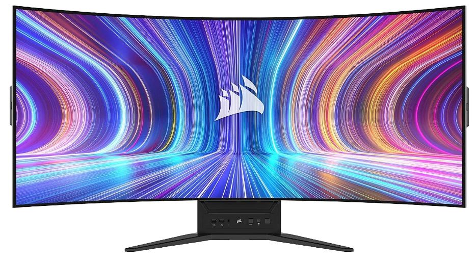 Corsair 45' XENEON FLEX 45WQHD240 3440 x 1440, 240Hz , 0.03ms, G-Sync and FreeSync Premium Ultimate Monitor-0