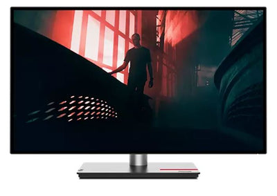 LENOVO ThinkVision P27h-30 27' QHD 60Hz IPS Monitor 2560x1440 4ms 16:9 Tilt swivel pivot Lift Height-Adjustable HDMI DP USB Audio Out VESA 3yrs-0