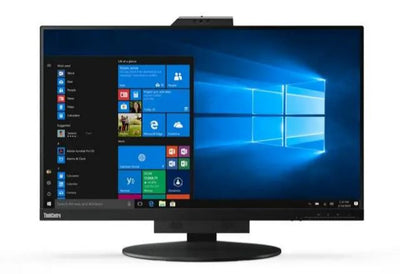 LENOVO ThinkCentre Tiny-in-One G4 27' 60Hz QHD Monitor 2560x1440 16:9 14ms Height Adjust Tilt Swivel Pivot HDMI DP USB3.1 Webcam Mic VESA 3YR WTY-0