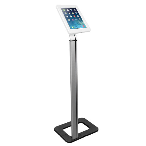 Brateck Anti-theft Tablet Kiosk Floor Stand with Aluminum Base Fit Screen Size  9.7'-10.1' (LS)-0