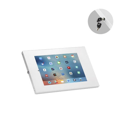 Brateck Anti-Theft Wall-Mounted Tablet Enclosure Fit most 9.7' to 11' tablets including iPad, iPad Air, iPad Pro,- White-0