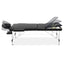 Zenses Massage Table 80cm Portable 3 Fold Aluminium Beauty Bed Black-2