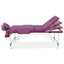 Zenses Massage Table 75cm Portable 3 Fold Aluminium Beauty Bed Violet-2