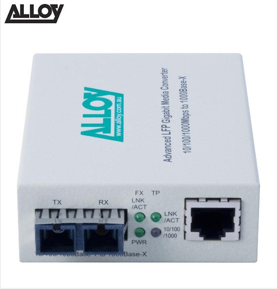 Alloy GCR2000SC.10 Gigabit Standalone, Rackmount Media Converter, Ethernet, Dual Purpose, Standalone or Installed-0