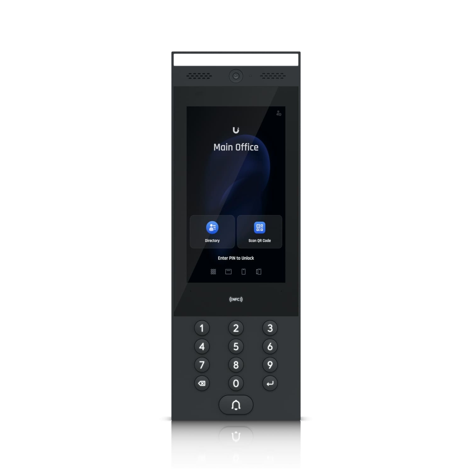 Ubiquiti Intercom,In/Outdoor Intercom Terminal, Manage Residential &Commercial Building Entry Request, IP65, Bluetooth 4.2/ NFC Connect, 2Yr Warr-0