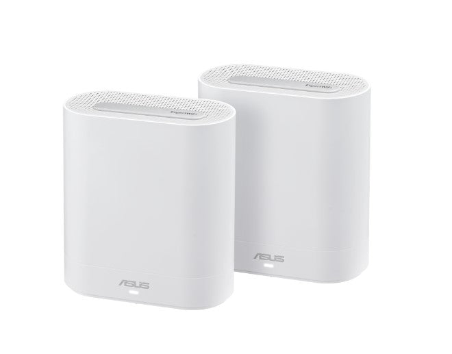 ASUS ExpertWiFi EBM68 2PK Wi-Fi 6 AX 7800Mbps Business Mesh, 2.5G Base T WAN, Customised Guest Portal, Wall-mount, Link Aggregation (Expert Wifi)-0