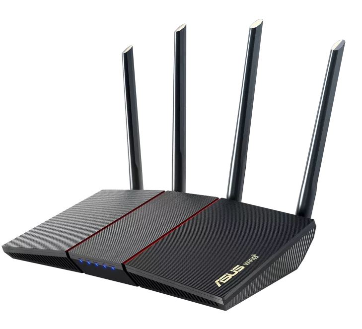 ASUS RT-AX3000P AX3000 Dual Band WiFi 6 (802.11ax) Router supporting MU-MIMO and OFDMA-0