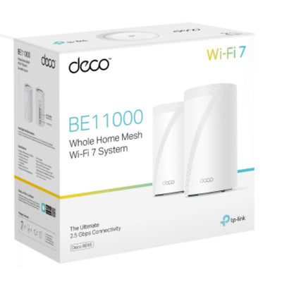 TP-Link Deco Deco BE65(2-pack) BE11000 Whole Home Mesh Wi-Fi 7 System  (WIFI7)-0