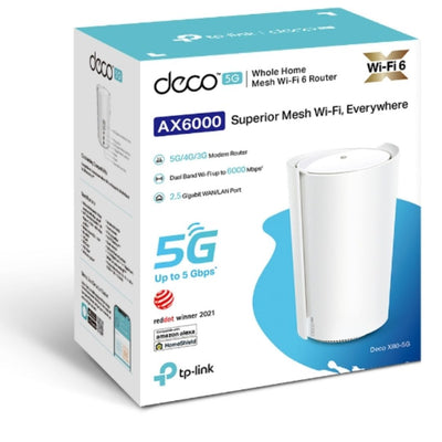 TP-Link Deco X80-5G(1-pack) 5G AX6000 Whole Home Wi-Fi 6 Gateway-0